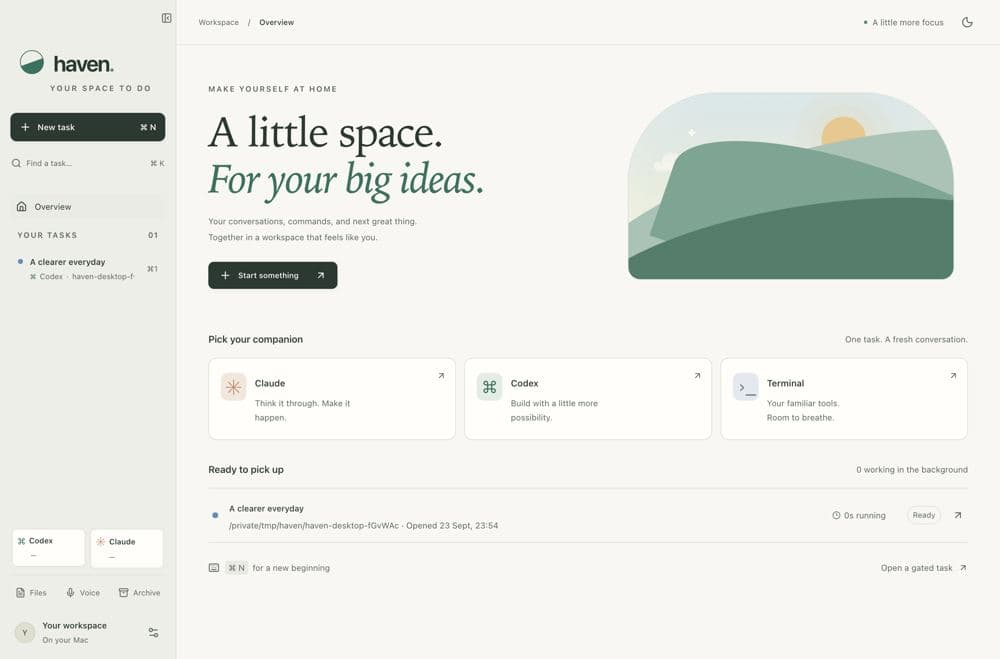 A Mac app for running AI coding agents