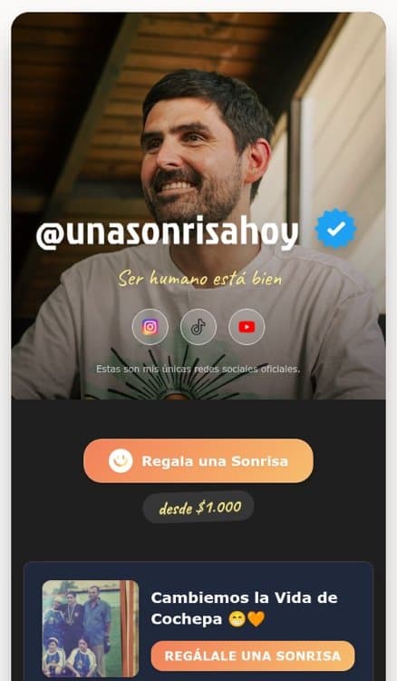 Una Sonrisa Hoy project